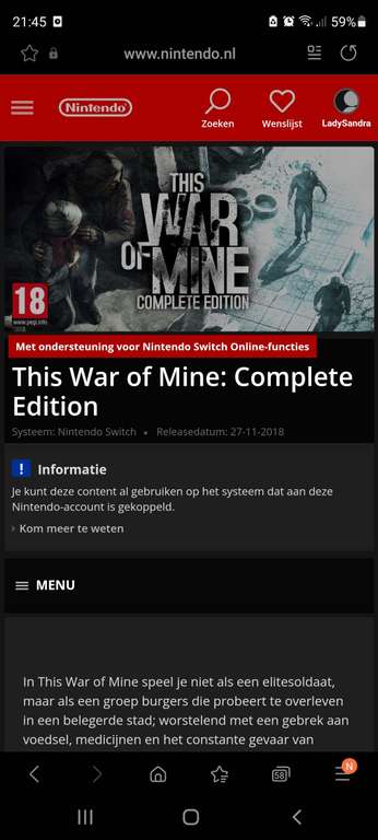 This War of Mine: Complete Edition Switch