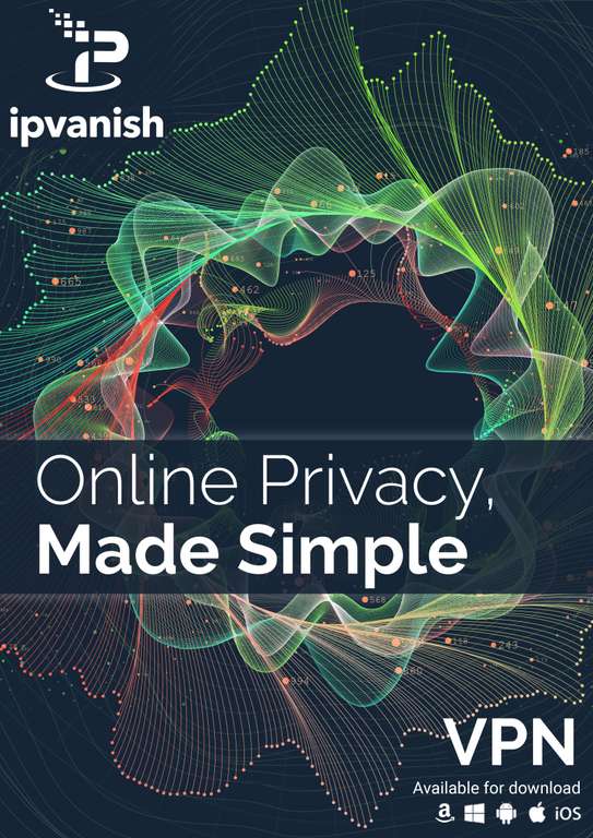 IPVanish VPN - 1 Jaar - onbeperkt apparaten