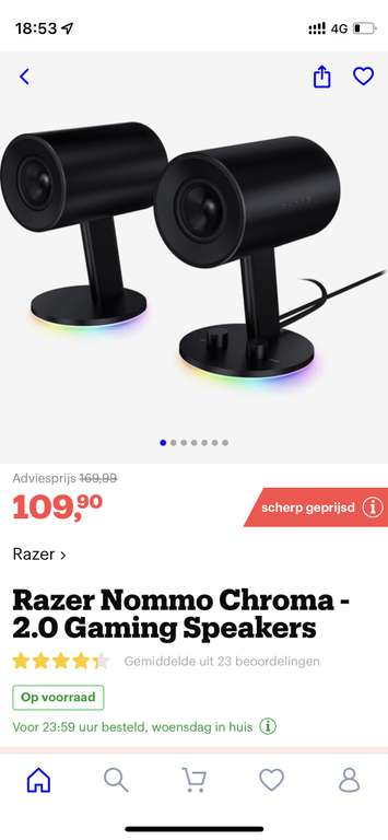 Razer nommo chroma 2.0