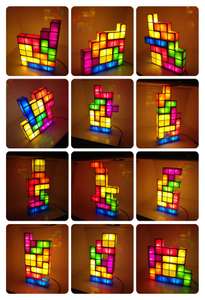 Tetris Ledlamp @ Banggood