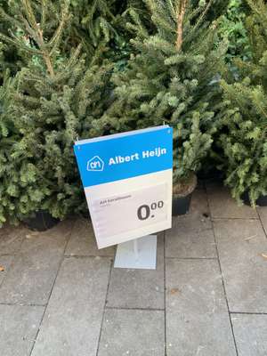 [lokaal] GRATIS kerstboom bij de Albert Heijn (Katwolderplein in Zwolle)