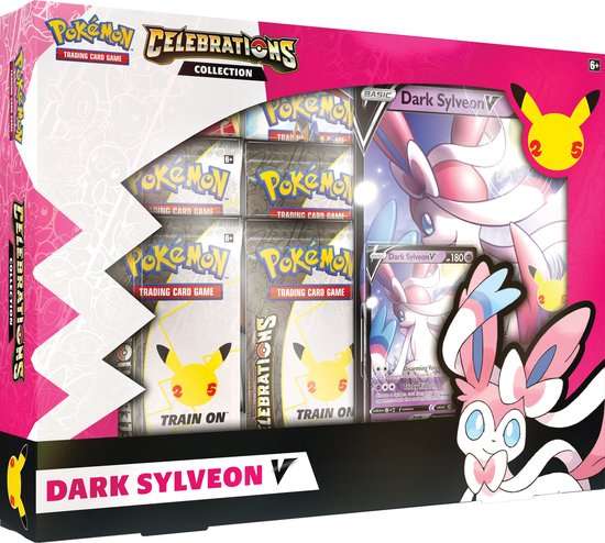 Pokemon celebrations box Dark Sylveon V