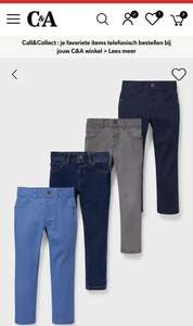 4 jongens jeans/pantalons voor € 22,99
