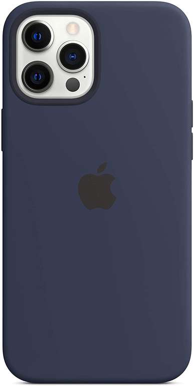 Apple Siliconenhoesje met MagSafe (voor iPhone 12 Pro Max) - Donkermarineblauw