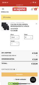 Calvin Klein boxers voor €23,94! Met kortingscode