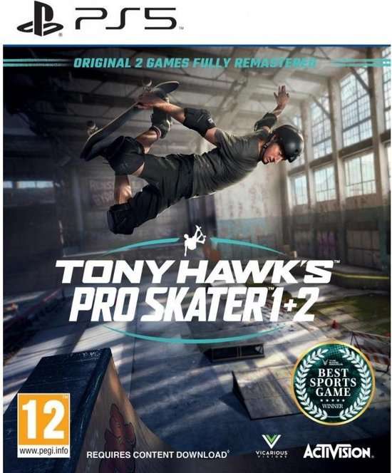 Tony Hawk's Pro Skater 1+2, PS5