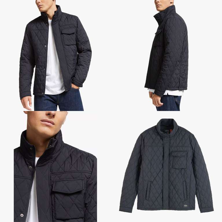 Scotch & Soda Classic short quilted jacket