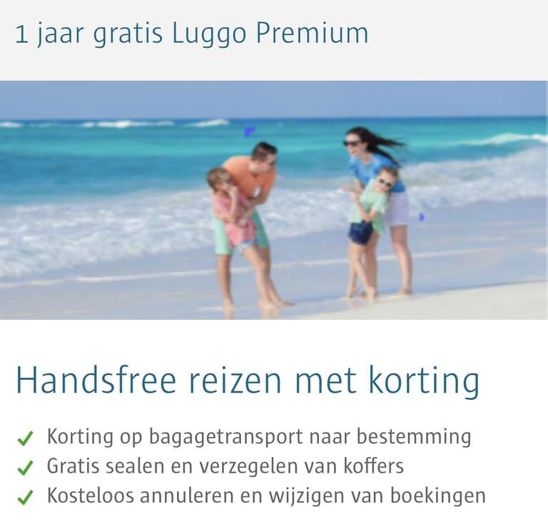 1 jaar gratis Luggo Premium - ICS Card-houders