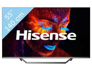 Hisense 55U7QF 4K QLED 55" Smart TV voor €469,95 ipv €699,- elders