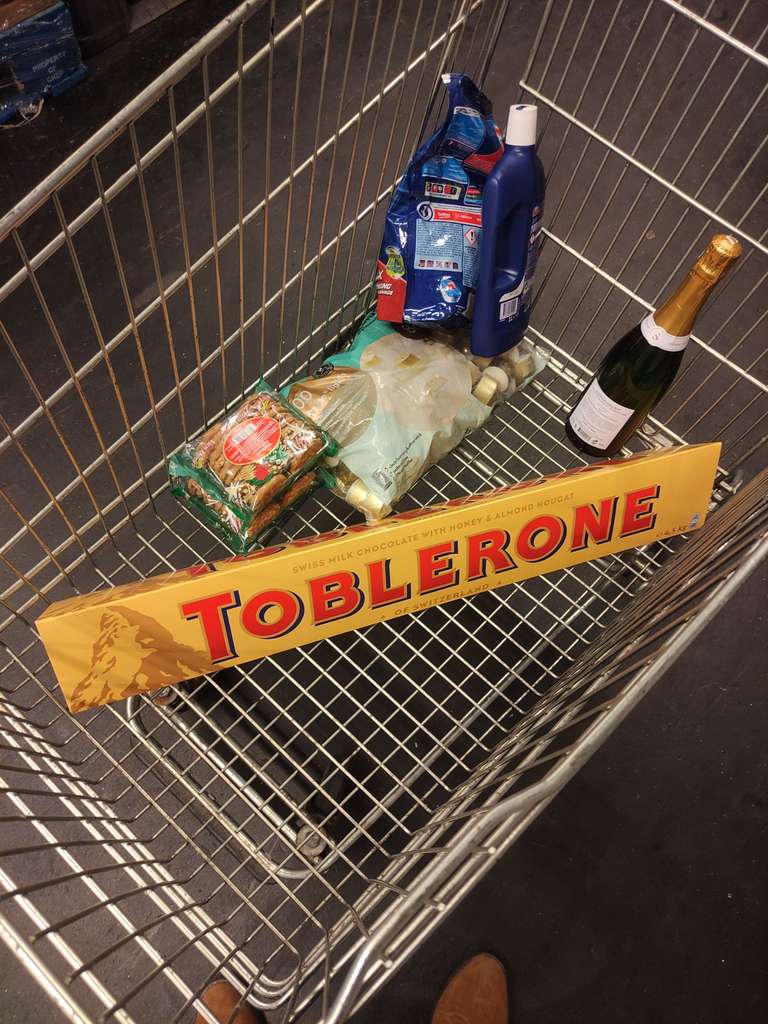 Toblerone 4,5 kg voor maar 30,00 euro, Sligro