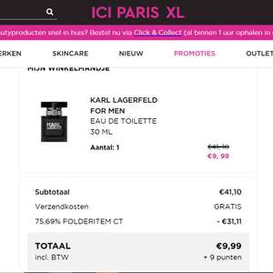 Karl Lagerfeld For Men Eau de toilette 30ml