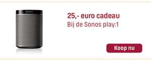 Tweakers in het zonnetje - 25 euro cadeaubon bij de Sonos Play:1 @ Bol