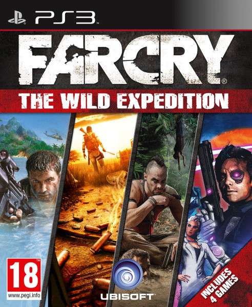 Far Cry: The Wild Expedition PS3 (4 Games)  voor €20
