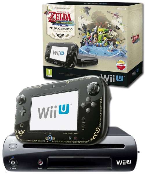 WiiU Console 32GB Premium + Zelda: The Wind Waker HD voor €229 bij Media Markt in Deventer