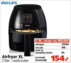 Philips aifryer XL HD9240/90 @ Marskramer