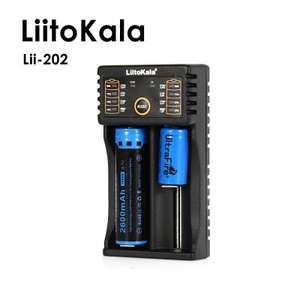 LiitoKala Lii - 202 2 Slots Universal USB Battery Charger Protection Circuit €4,34 bij Everbuying