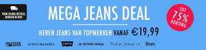 50% - 70% jeans korting (vanaf €19,99)