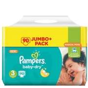 Pampers Baby Dry 2 jumbo+ pakken 1 betalen @trekpleister