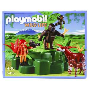 Playmobil 5415 Wildlife Gorilla's en Okapi's, goedkoper dan tweedehands @ Action