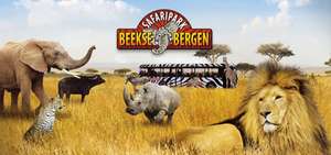 20% korting op reguliere entreeprijs bij Safaripark Beekse Bergen