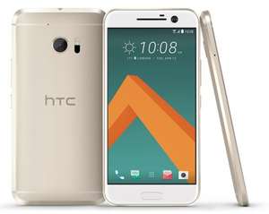 HTC 10 - Snapdragon 820, 5.2" AMOLED, 1440 x 2560 Pixel, 12 MP, 4GB / 32 GB (topaz gold) @ Amazon.it