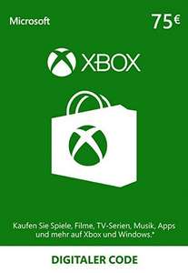 Xbox Gift Card 75 euro EU digitaal voor €54,04 (50 euro Gift Card - €37,41) @ Nokeys