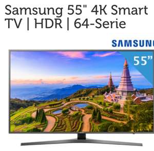 Samsung 55" 4K Smart TV | HDR | 64-Serie, 50 Hertz 
 @ ibood