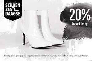Schoen6daagse - 20% korting - ook op sale @ Sacha