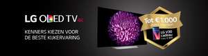 Gratis V30 smartphone en direct voordeel bij aanschaf van een geselecteerde OLED tv @ LG