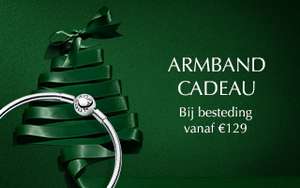 Pandora armband cadeau bij besteding vanaf €129