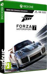 Forza 7 voor XBOX ONE inclusief 2 DLC's 27,50euro inclusief verzenden bij Shopto.net