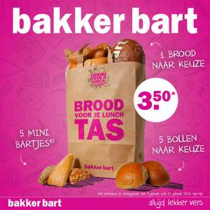 Volgende week - Broodtas - €3,50 @ Bakker Bart