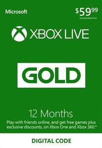 Xbox Live 12 maanden aanbieding - 25% + Kortingscode (- 2,69 euro extra)