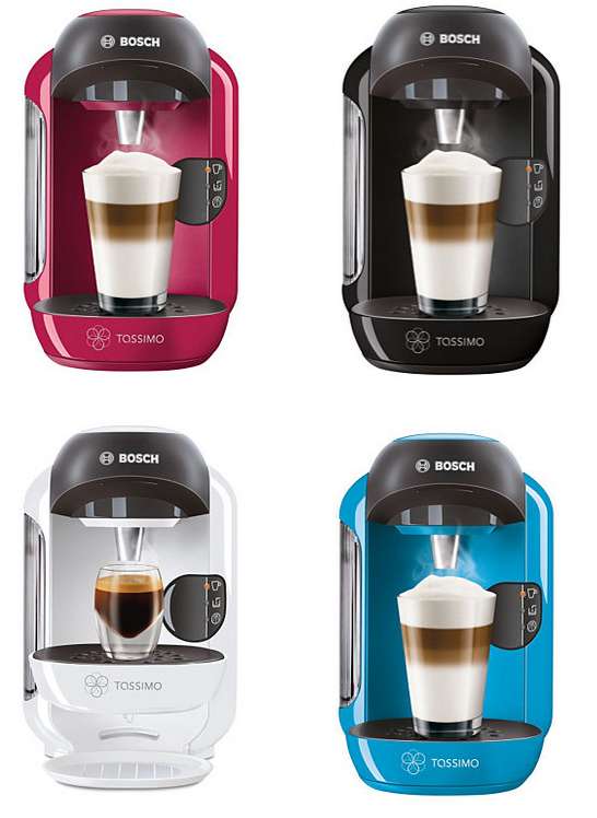 Gratis Bosch Tassimo koffieapparaat door kortingscode en na cashback @ OTTO