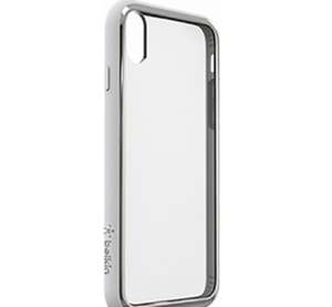 Iphone X Belkin Elite SheerForce Back Cover Silver