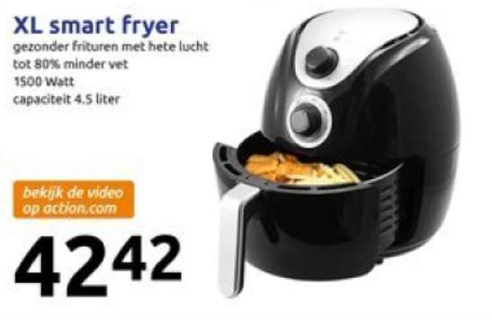 Smart Fryer XL voor €42,42 (vanaf woensdag) @ Action