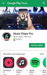 [GRATIS APP] music player pro @ Google play store