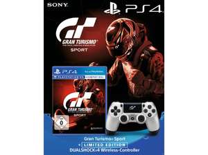 Grensdeal Mediamarkt Gran Turismo Sport + Wireless DualShock Controller GT Sport [PlayStation 4]