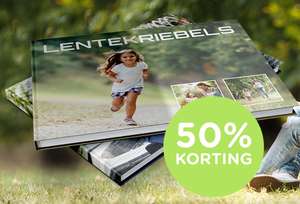 Fotoboek L (vierkant / rechthoekig) 50% korting = €12,47 / €14,94 @ Webprint