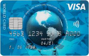Gratis Visa World kaart + 50 euro cadeau