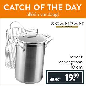 Scanpan Impact aspergepan voor €24,98 @ Cook and Co