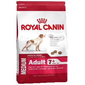15kg Royal Canin Medium adult 7+ @AH