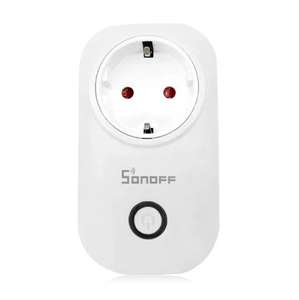 SONOFF S20 WiFi Smart Switch Socket with Wireless Remote Control - White voor €7,39 @Rosegal