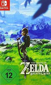 Zelda: Breath of the Wild + Mario Kart 8 + Mario Odyssey + Splatoon 2 + Mario & Rabbids (Switch) goedkoop @ Amazon.de