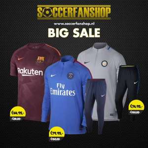 Big Sale 2018 bij Soccerfanshop