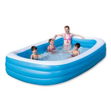 Bestway opblaasbaar zwembad (305x183x56 cm) voor € 17,50 @ Blokker