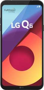 LG Q6 32GB Smartphone Astro Black voor €149 @ Bol.com