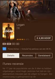 Logan 4K (HDR) iTunes (Itunes Extra)