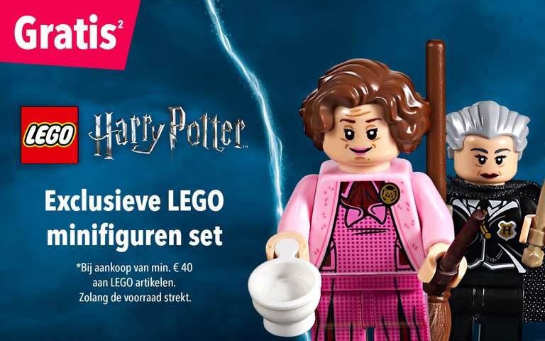 Gratis exclusieve LEGO minifiguren set bij een besteding vanaf €40 @ Toysrus