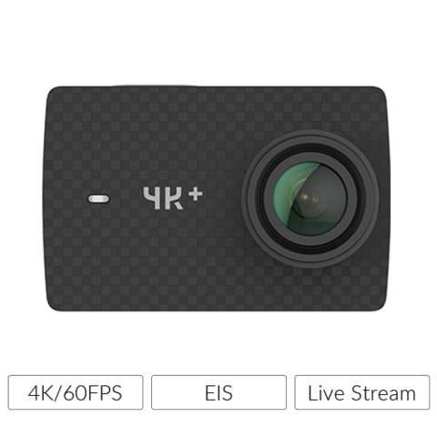 Yi 4K+ Action Cam (Gopro 6 equivalent)